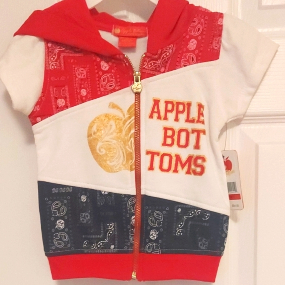 Apple Bottoms Red, White, and Blue Hoodie